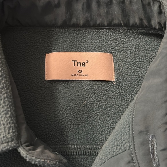 Tna polar shirt jacket teal size xs - Picture 5 of 7